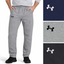 Under Armour Hustle Fleece Sweatpants, Men's Straight Fit Moisture Wicking Pants picture