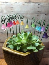 Set Of 12 Fairy Garden Lanterns Faux Lights Miniature Accessories picture