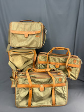 4 Pc Hartmann PackCloth Nylon Rolling Carryon Messenger Bag + Carryons picture