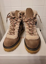 See By Chloe Pre-owned Crosta Lace Up Booties..Eu Size 40/ US Size 10 picture