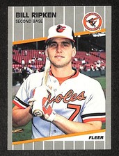 Billy Ripken Baltimore Orioles 1988 Fleer F Face Error Card Nr/Mt 210524 picture
