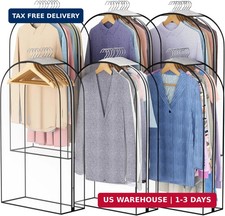 Liuoud Clear Garment Bags for Hanging Clothes10