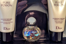 Christian Dior PURE POISON Eau de PARFUM .17oz +Lotion +Gel. FRANCE.  Minis NIB picture