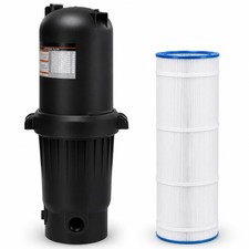 XtremepowerUS 200 sq ft Pool Cartridge Filter for 72000 Gal picture