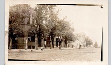 DOWNTOWN MAIN STREET tyler mn c1910 postcard minnesota real photo rppc picture