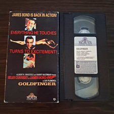 MGM/UA Home Video Goldfinger VHS (1964) Guy Hamilton PG NTSC CC Sean Connery picture