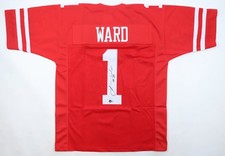 Rare Jimmie Ward Signed San Francisco Custom Football Jersey Beckett Witnessed picture