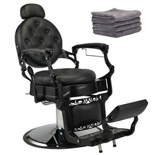 Vintage Heavy Duty Hydraulic Barber Chair Recline All Purpose Beauty Salon Chair picture