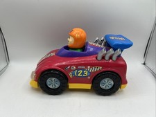 Vtg Y2K Shelcore Shakin Racing Kids Toy Car - Tested Works picture