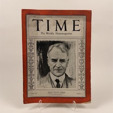 TIME September 29 1930 Vintage Weekly Magazine Vol XVI No 13 Signed Morrow picture