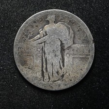 1917-D T-1 Standing Liberty Silver Quarter AG (cn17677) picture