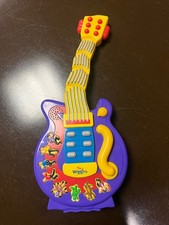 Vintage 2004 The Wiggles Wiggly Giggly Dancing Guitar Spin Master WORKS picture