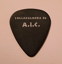Alice In Chains • Jerry Cantrell • 1993 Lollapalooza  Stage Guitar Pick • HTF picture