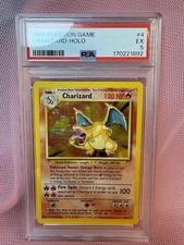 1999 Pokémon Charizard 4/102 Base Set Holo - PSA 5 EX picture