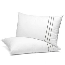 100% Cotton Pillow Case Standard Queen King Size 2/4 Pack OEKO-TEX Certified picture