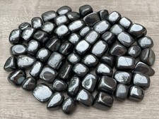 Grade A++ Hematite Tumbled Stones, 0.75