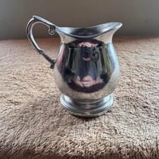 Vintage Aluminum Creamer Pitcher and is stamped U.S.A. picture