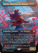 Rootha, Mastering the Moment (Borderless) 8 M Foil MTG SOC NM picture