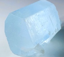 Beautiful Untreated Raw Aquamarine Crystal Natural Energy Grade Rough Specimen picture