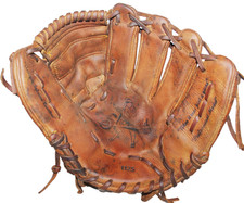 SHOELESS JOE Baseball Glove 11 .25” H Web RHT Model 1125 Antique Tobacco Leather picture