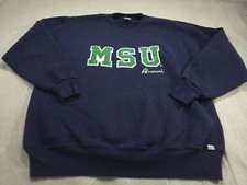 Michigan State Spartans Sweatshirt XL Russell Athletic Fits MSU Alumni Vintage picture