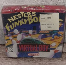 Nester’s Funky Bowling Virtual Boy NEW Factory Sealed Nintendo 1996 Rare NIB picture