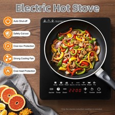 2200W Portable Kitchen Countertop Induction Cooktop Burner Electric Hot Stove picture