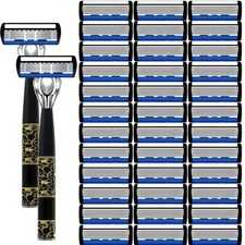 Blade Razor for Men with 36 Cartridges | Men's Cartridge Razors w Razor Handle picture