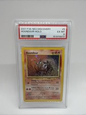 2001 Pokemon Neo Discovery - Houndour Holo - 5/75  - PSA 6 EX-MT picture