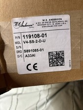 Dwyer / W.E. Anderson FLOTECT V4-SS-2-D-U Flow Switch, 125/250 VAC, NEW picture