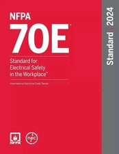 NFPA 70E Standard For Electrical Safety In The Workplace 2024 paperback US ST. picture