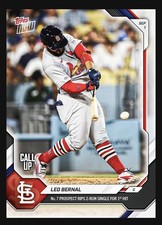 2026 TOPPS NOW 626 LEO BERNAL CARDINALS 1st MLB HIT PRESALE  picture