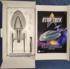 Fanhome (Like Eaglemoss) Star Trek XL USS Enterprise F NCC-1701-F New with mag picture