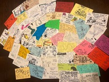 Lot Of 50 Hand Drawn QSL Cards From Ohio picture
