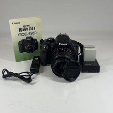 Canon EOS Rebel T4i 18.0MP Digital SLR DSLR Camera n/a Shutter Count picture