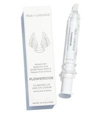 TRUE + LUSCIOUS FLOWERDOSE PLUMPING LIP AND EYE SERUM 0.5 FL OZ/14ML NEW $68MSRP picture