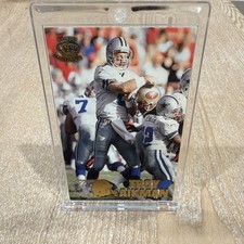 Pacific 1997 Crown Collection Troy Aikman Dallas Cowboys #97 picture