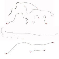 Complete Brake Line Kit Fits Ford F-250 SD 05-06 4WD LongBed ExtCab CBK0105SS picture