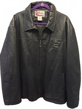 Rusty Wallace #2 Miller Lite Chase Authentics Leather Jacket XXL NASCAR picture