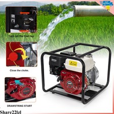 2inch 6.5HP 4-Stroke Gasoline Heavy Semi-Trash Water Pump Pressure Transfer Pump picture