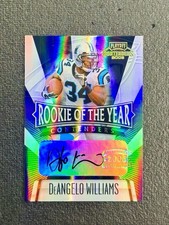 2006 Donruss Playoff Contenders Rookie Of The Year Auto Deangelo Williams /25 picture