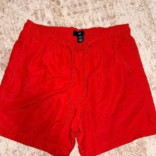 H-m Men's Red Swim-briefs-shorts picture