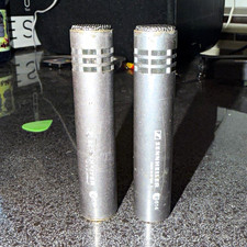 Sennheiser e614 Pair Small Diaphragm Condenser Supercardioid XLR Silver picture