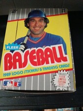 1989 Fleer Baseball  Box (36 ) Packs are factory sealed picture
