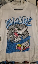 Vtg Emmure Band Shark Attack Cotton White All Size T Shirt For Men SU05 picture