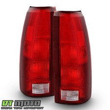 1988-1998 Chevy C/K 1500 2500 3500 Silverado Suburban Tahoe YukonTail Lights Set picture