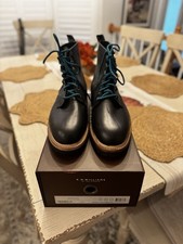 New R.M. Williams KINGSCOTE BLACK Leather Boots Made In Australia Size US 11.5 D picture