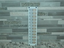 GE EDWARDS EST 3-12SY 12 SWITCH 12 YELLOW LED CONTROL DISPLAY MODULE picture