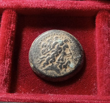 Ptolemaic Kingdom of Egypt, Ptolemy III. 246-222 BC. Æ Hemiobol Tyre mint  Zeus picture
