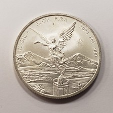 2023 Mo Mexico Libertad Onza 1/2 oz .999 Silver BU - SKU-U2886 picture